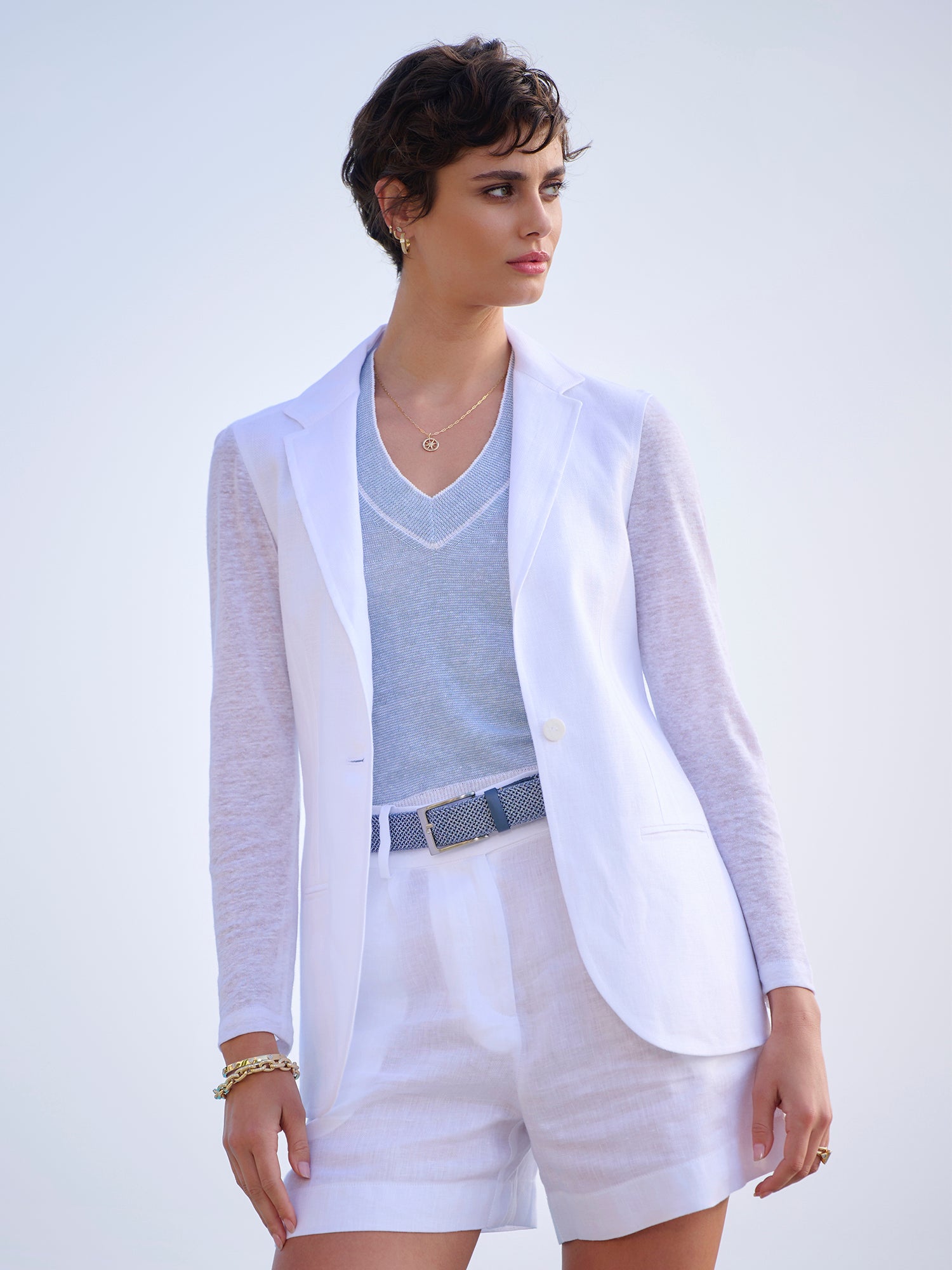 Sud Herringbone Linen Jacket – Gorsuch
