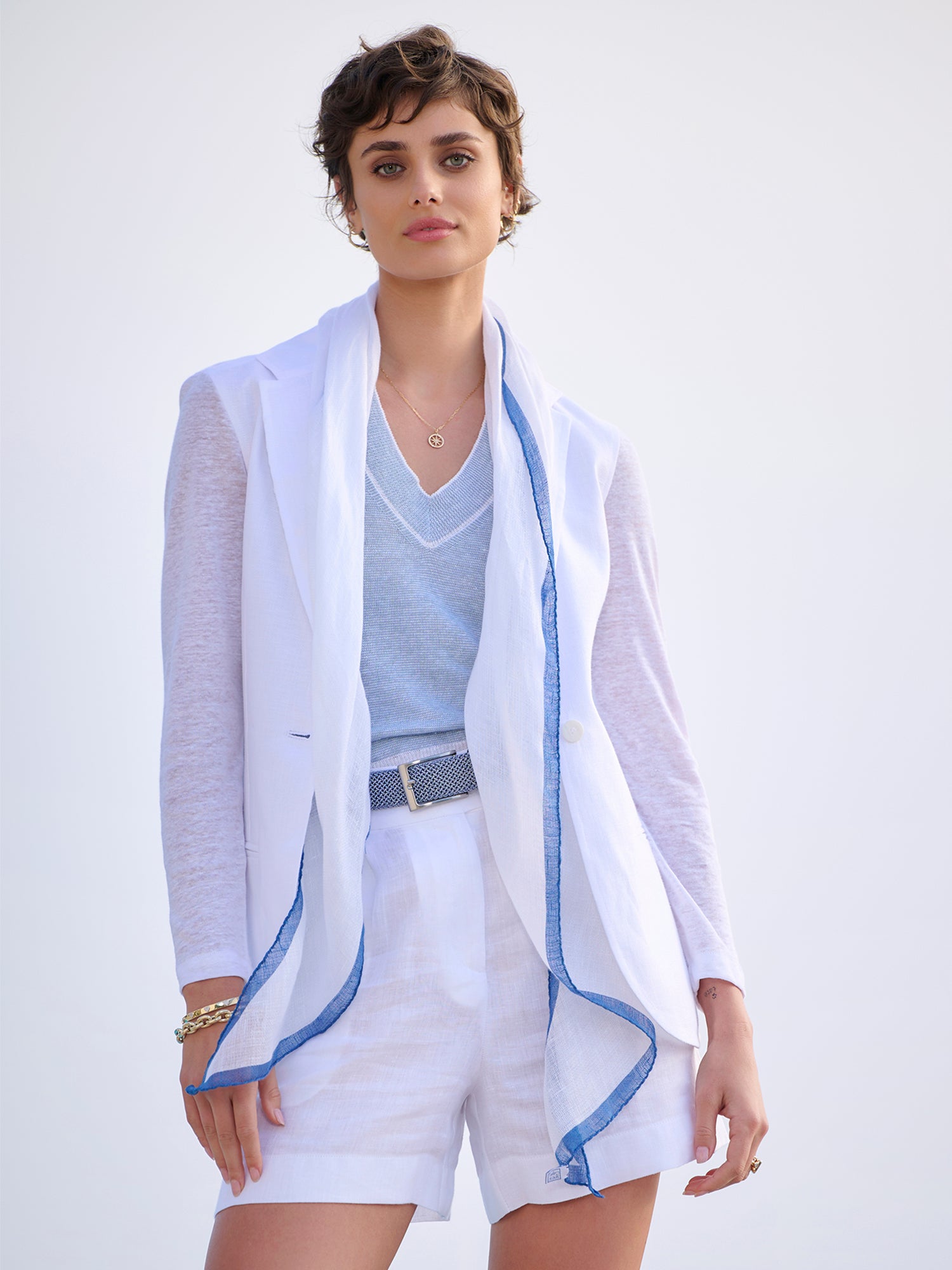 Sud Herringbone Linen Jacket – Gorsuch