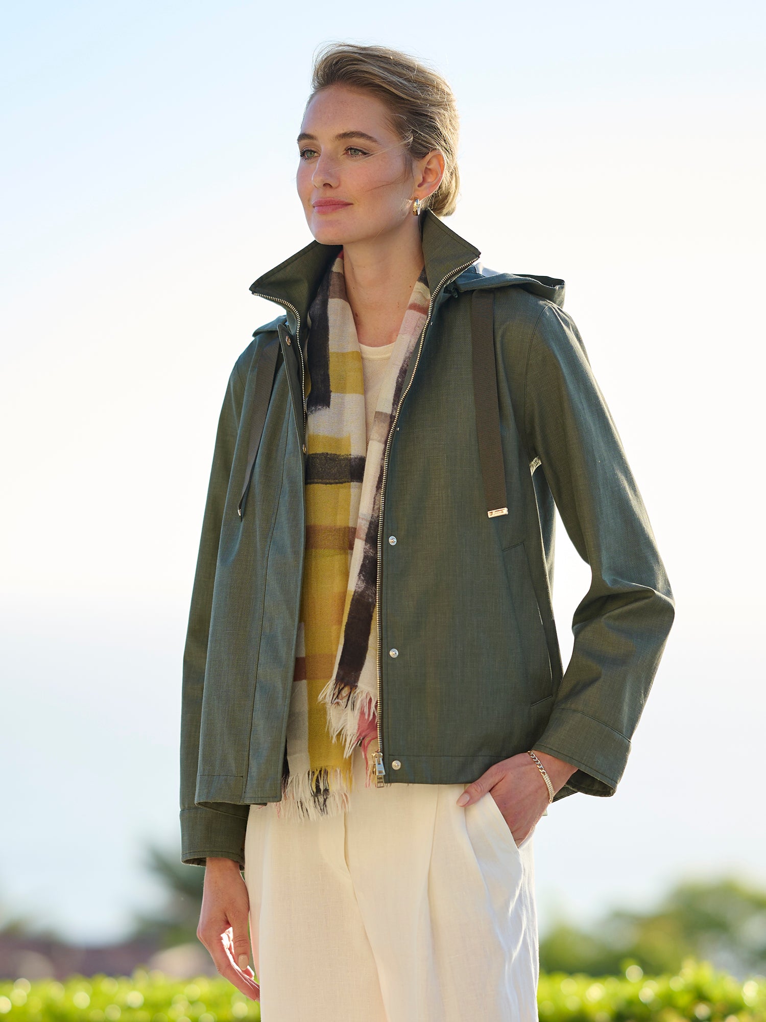 Emery Loro Piana Linen Rain Jacket – Gorsuch