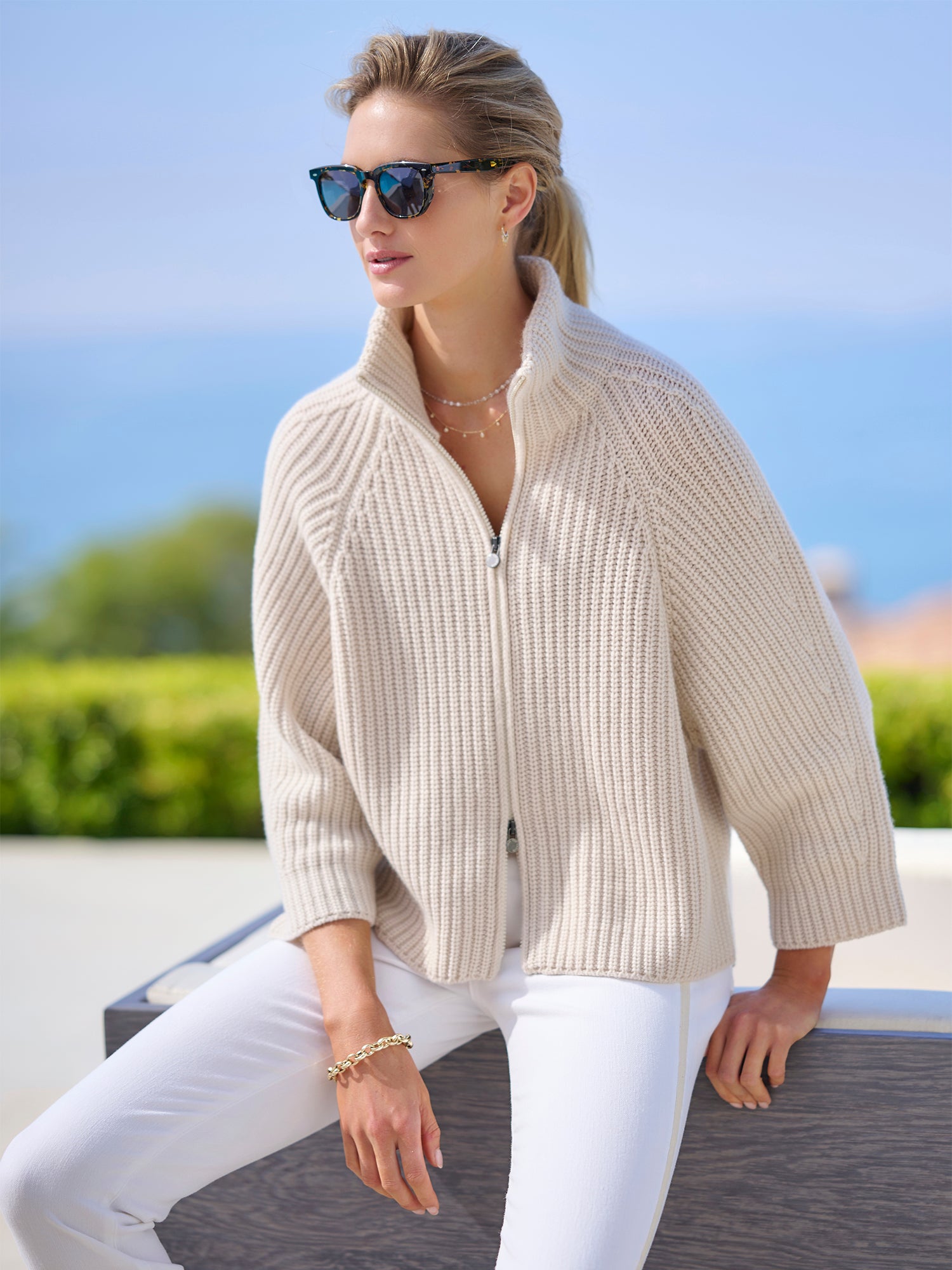 Fallou Cashmere Cardigan – Gorsuch