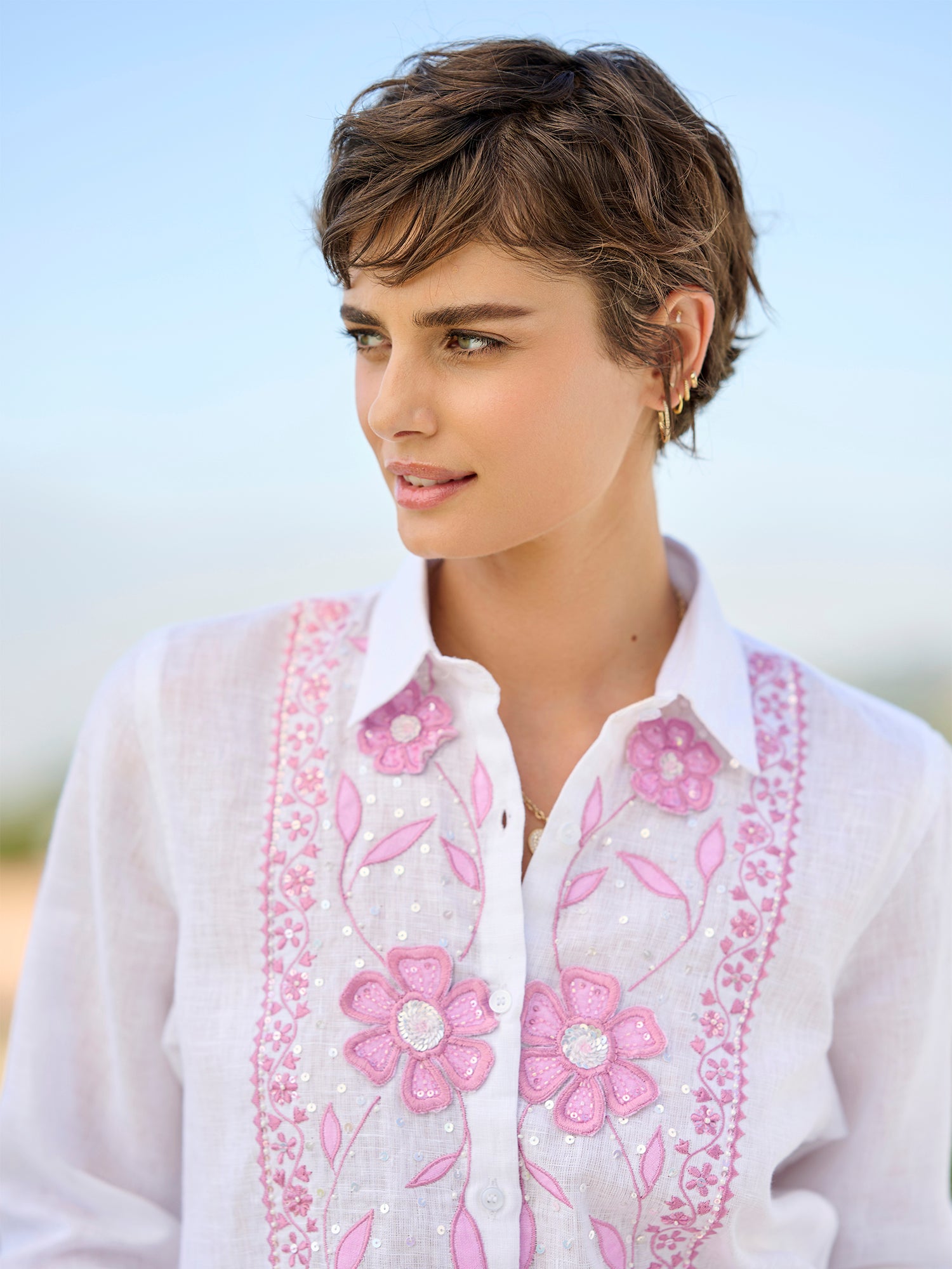 Eden Fleur Linen Shirt – Gorsuch