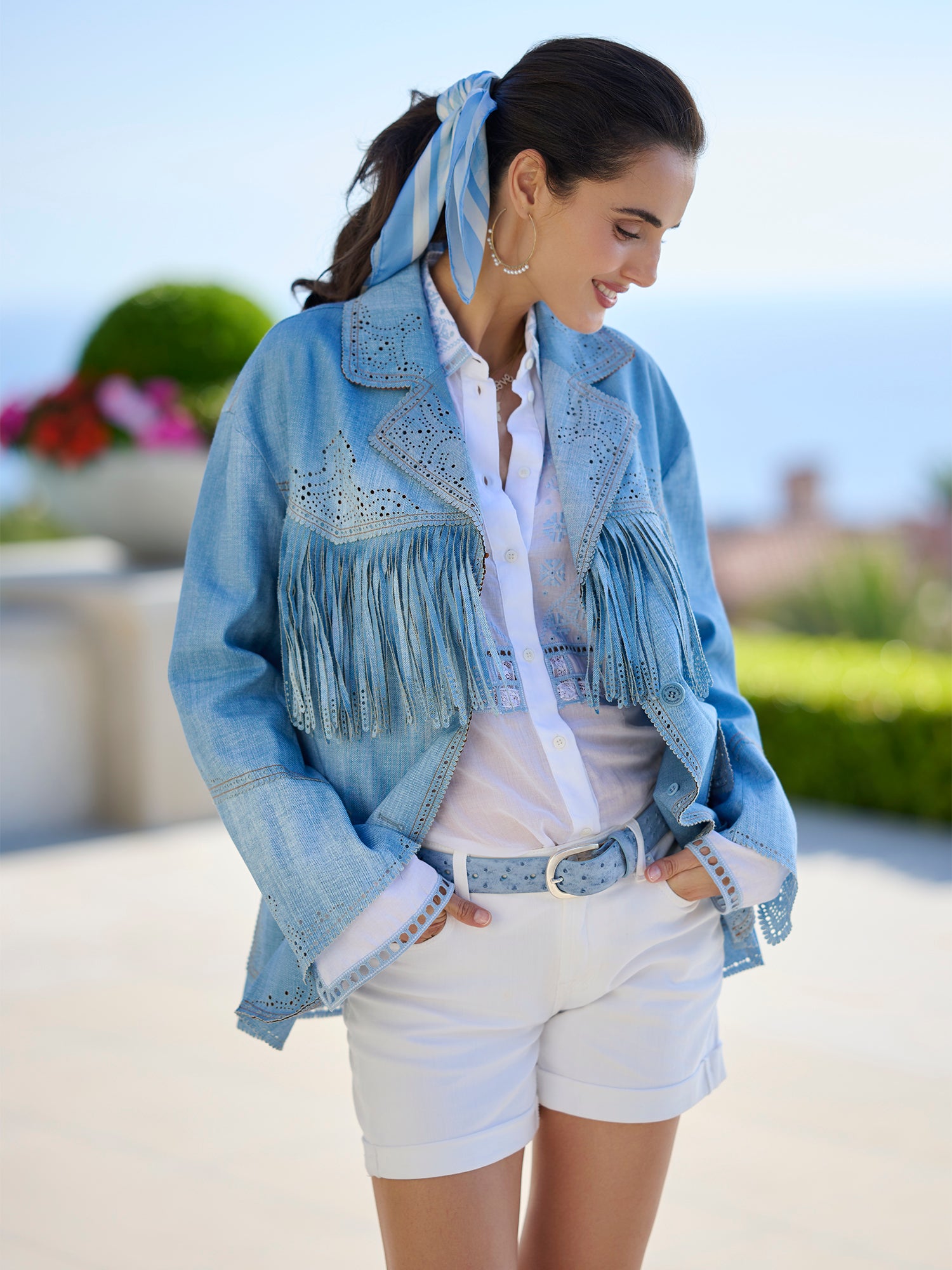 Helene Gingham Scarf – Gorsuch