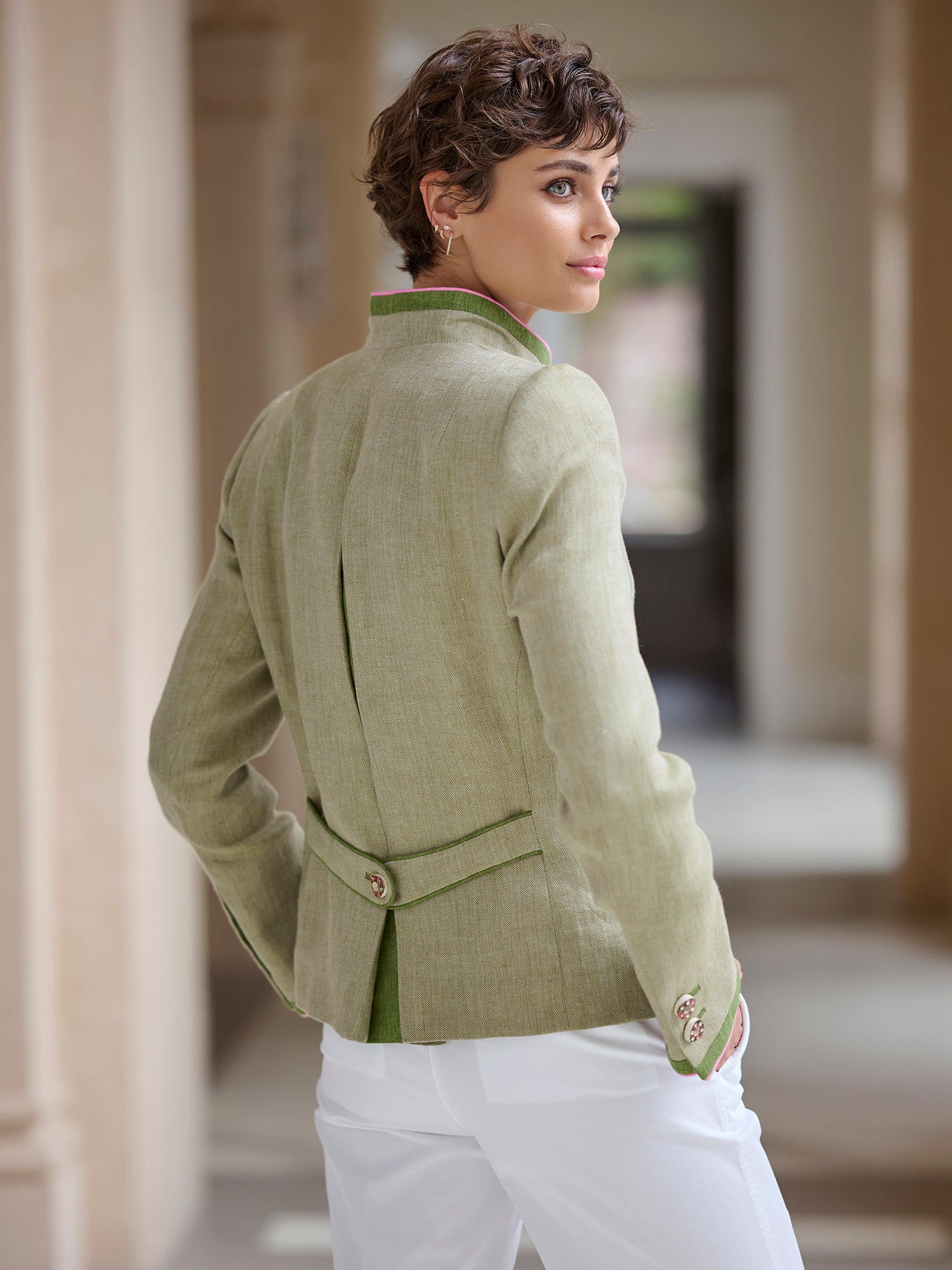 Appenzell Stag Linen Jacket – Gorsuch