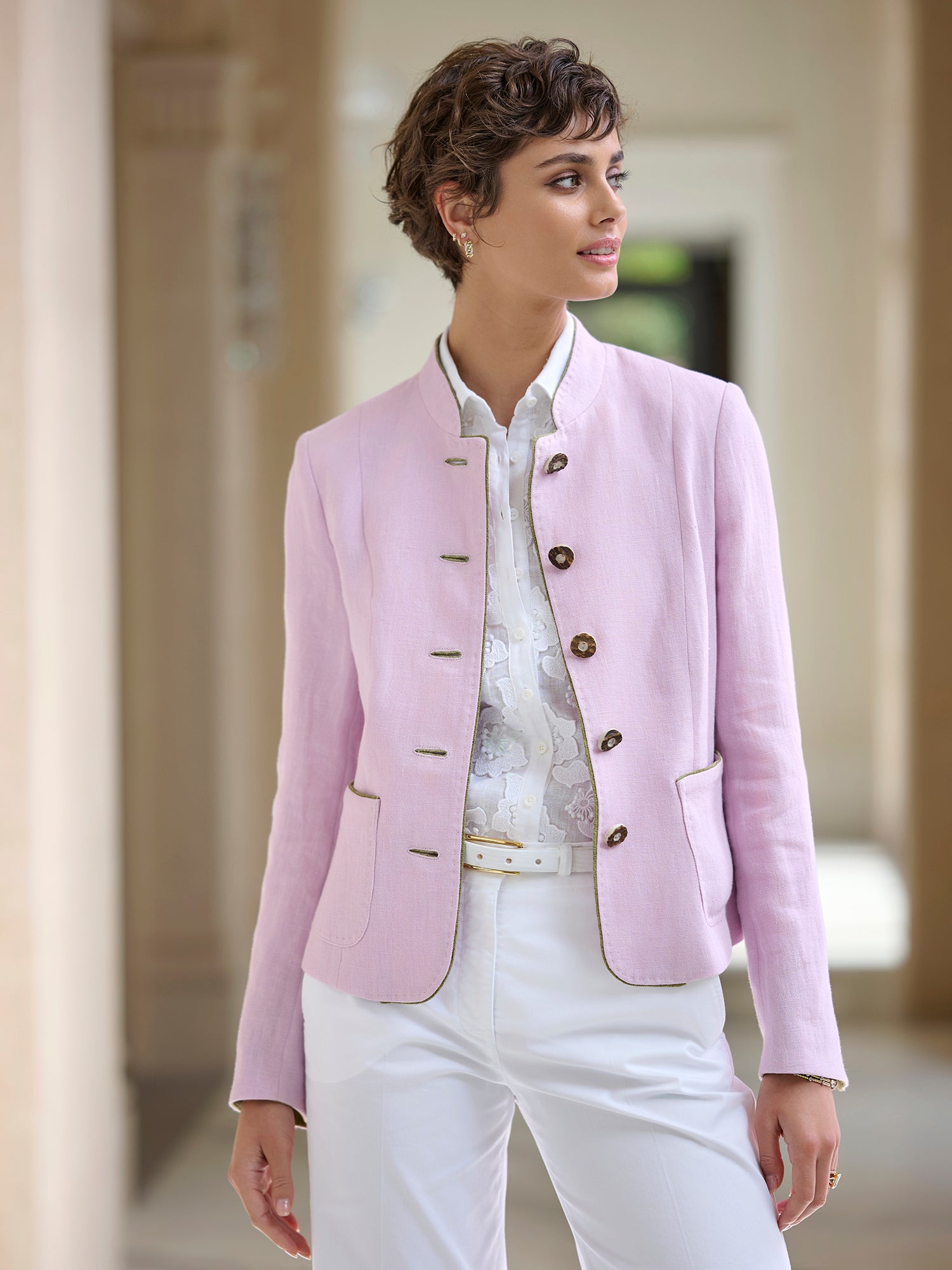 Florence Linen Jacket – Gorsuch