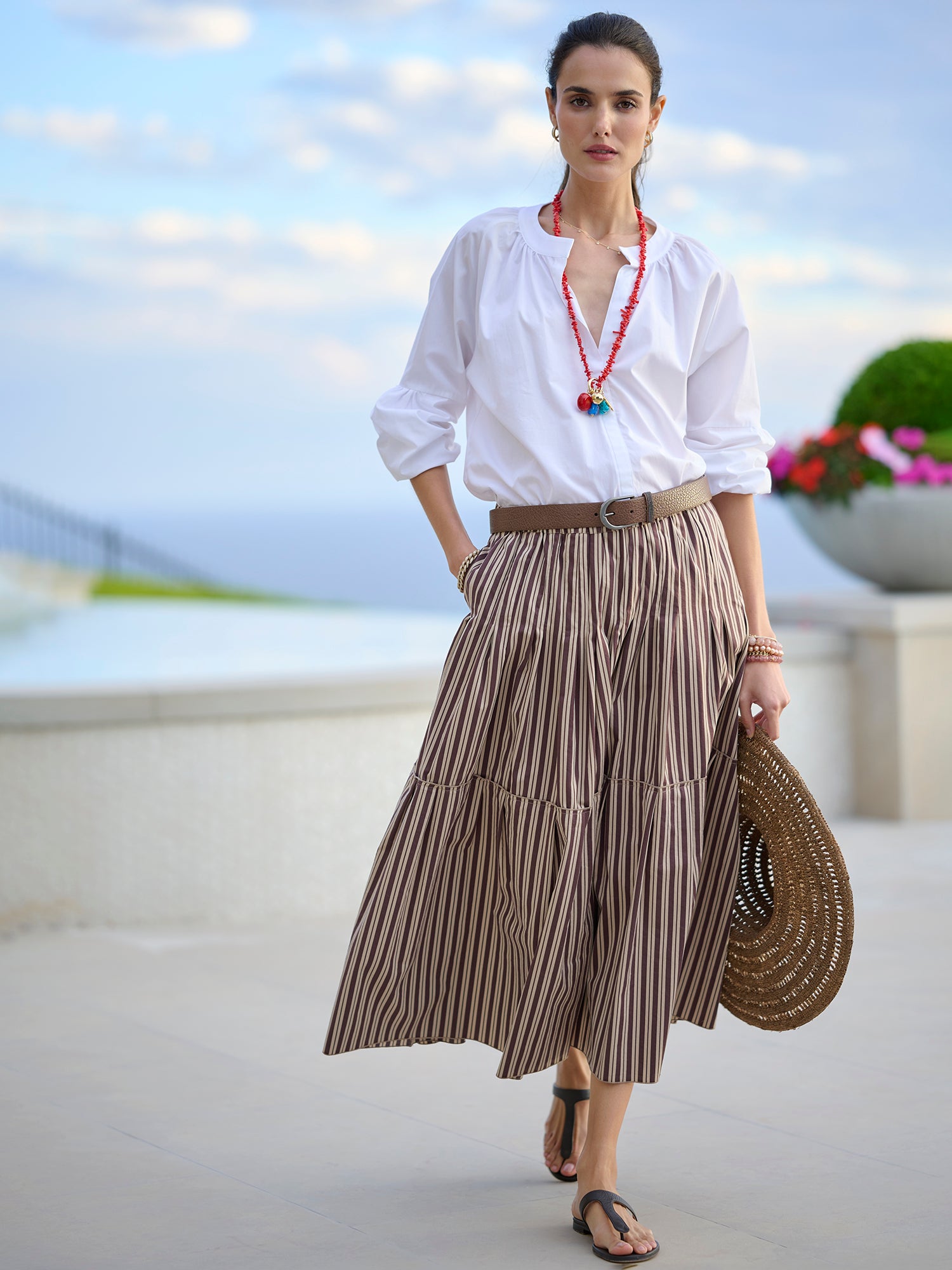 Alexia Stripe Skirt – Gorsuch