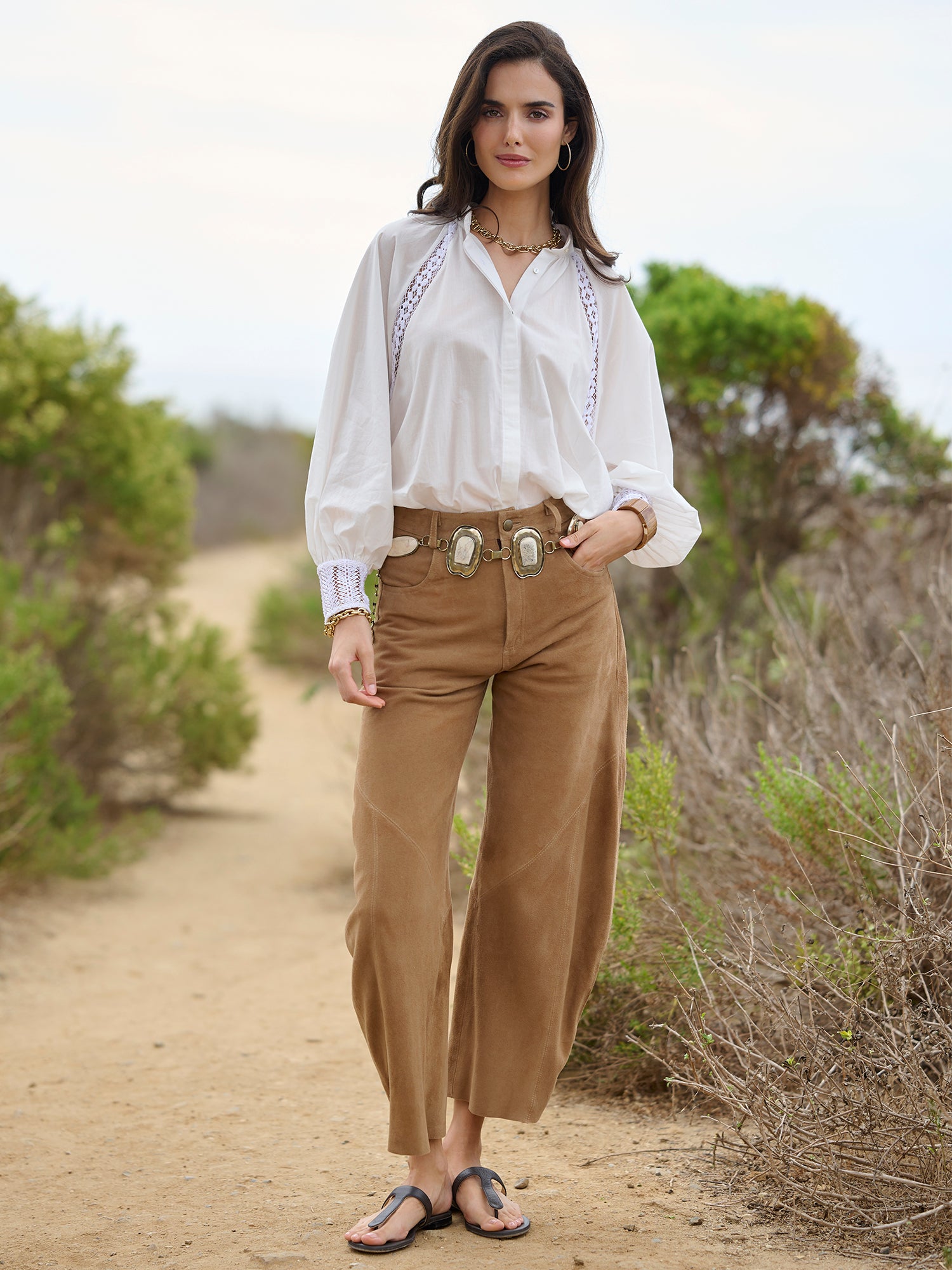 Querbrada Suede Pant – Gorsuch