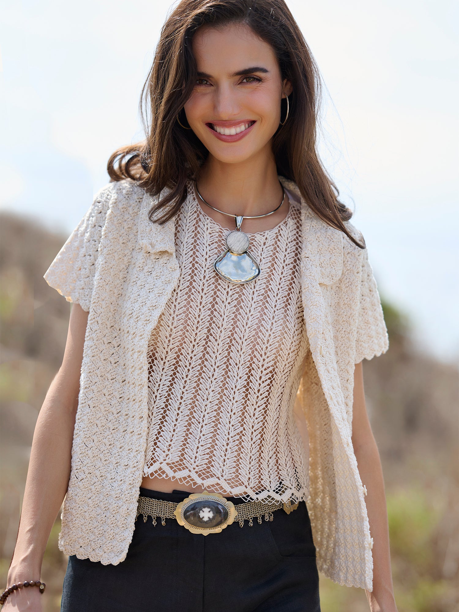 Yunga Crochet Lace Top – Gorsuch