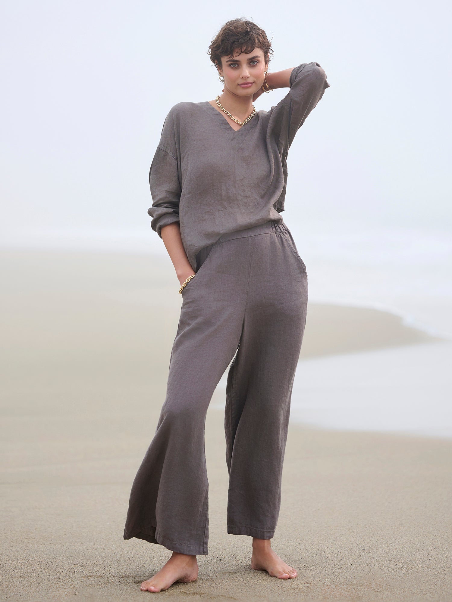 Clea Linen Twill Pant – Gorsuch