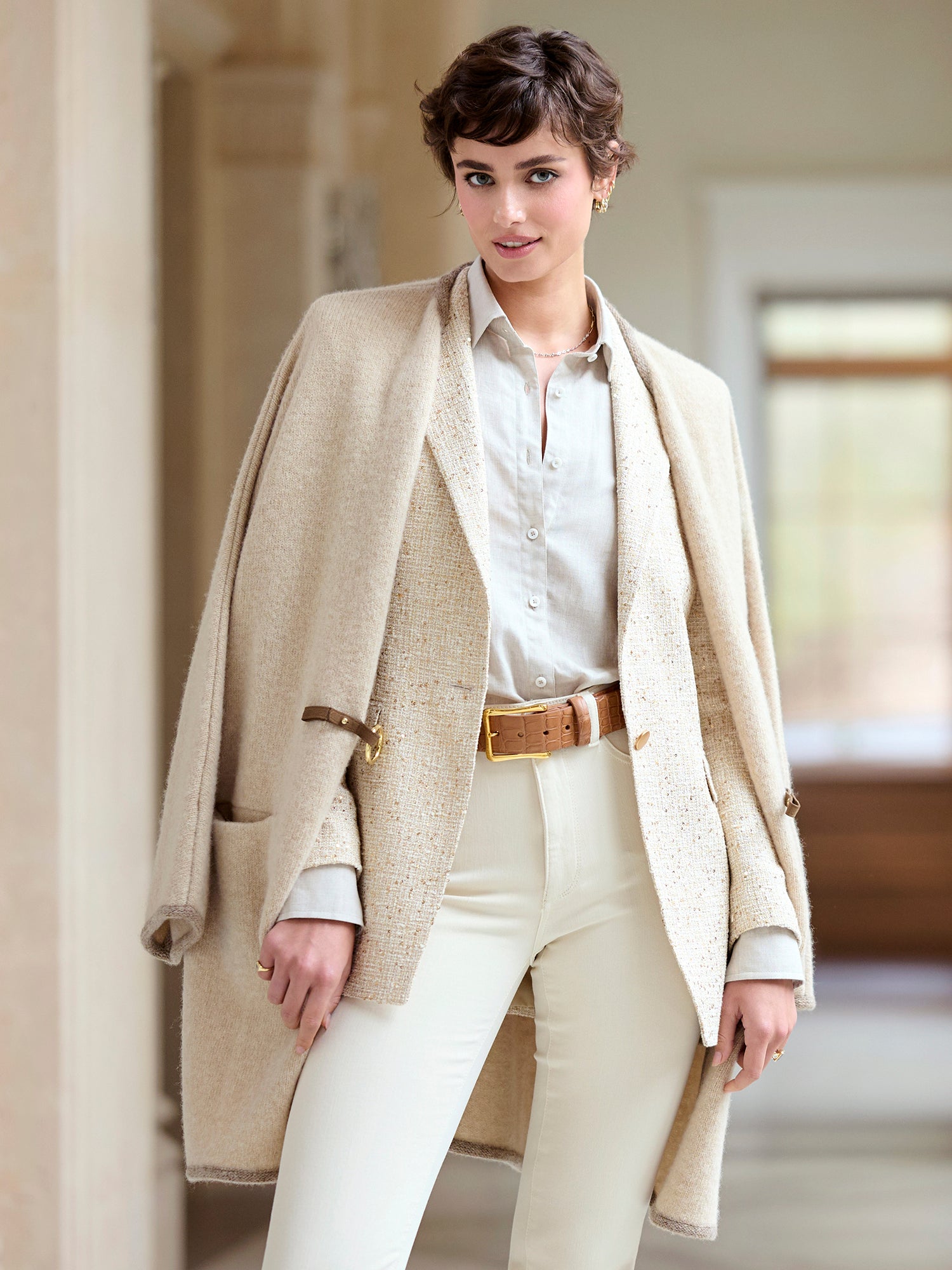 Augusta Soft Wool Cape – Gorsuch
