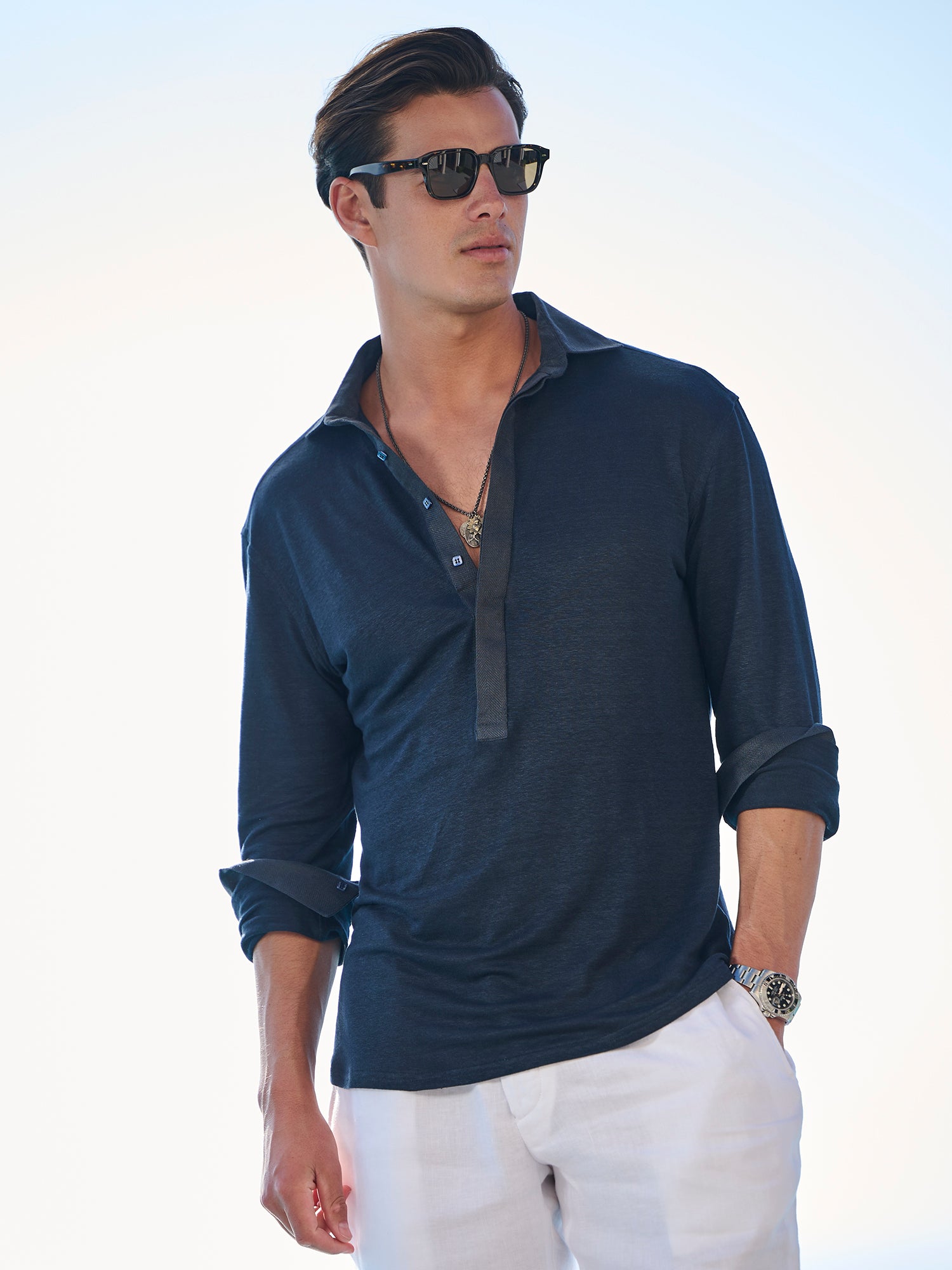 Linen Jersey Polo – Gorsuch