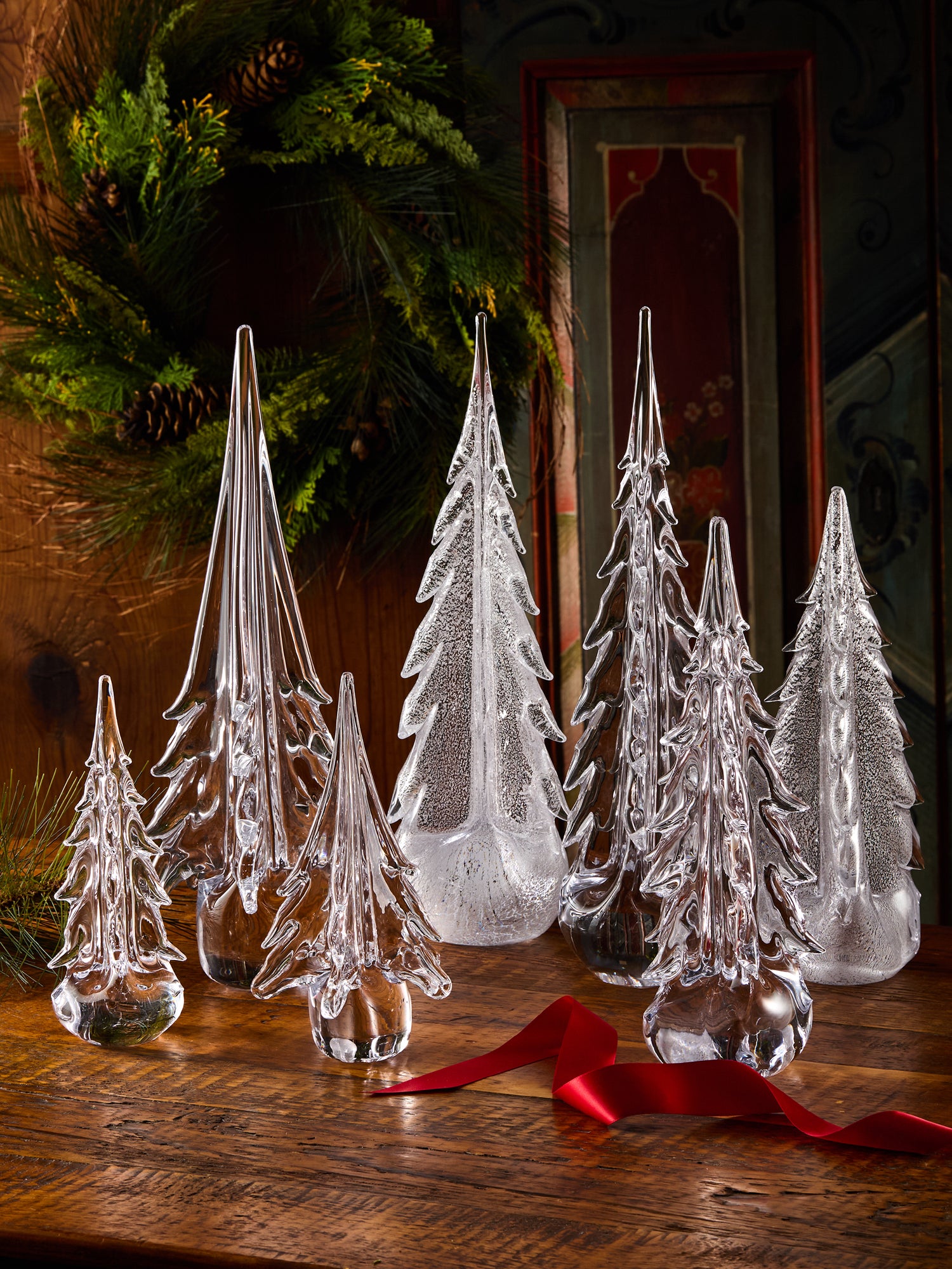 Five-Sided Clear Evergreen 18
