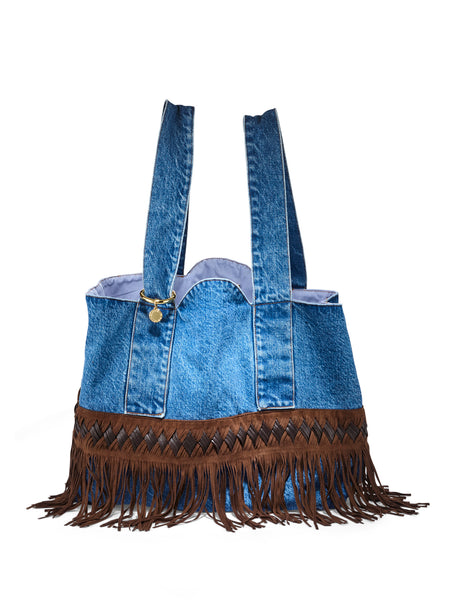 バッグ bott 25ss Sparkle Monogram Denim Totebag Furissima Denim Bag – Gorsuch