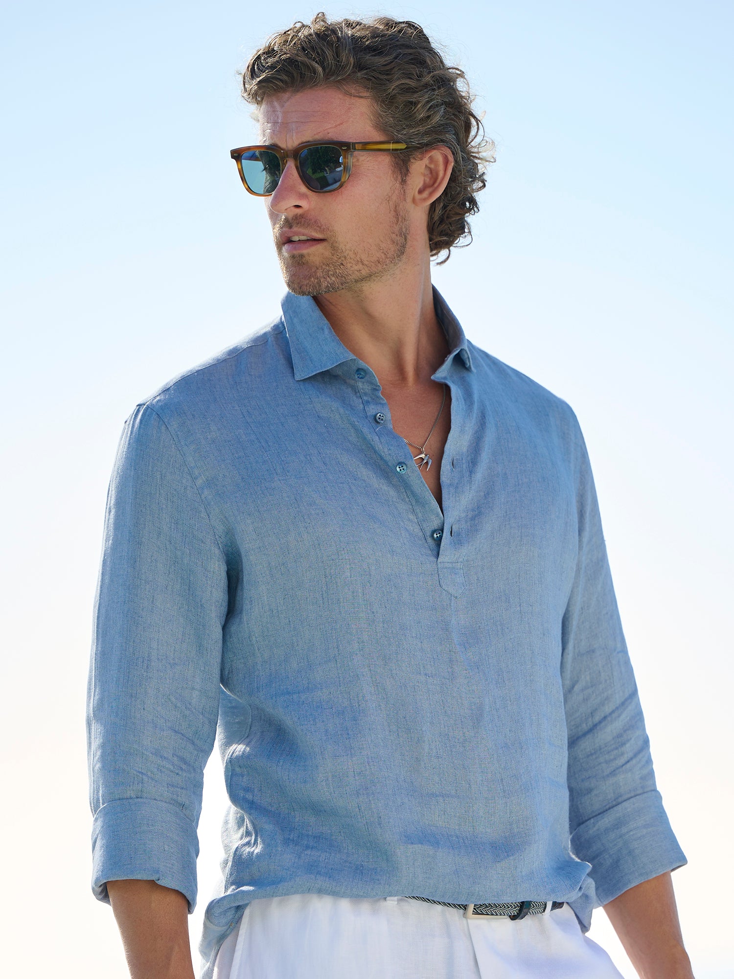 Linen Jersey Polo Shirt – Gorsuch