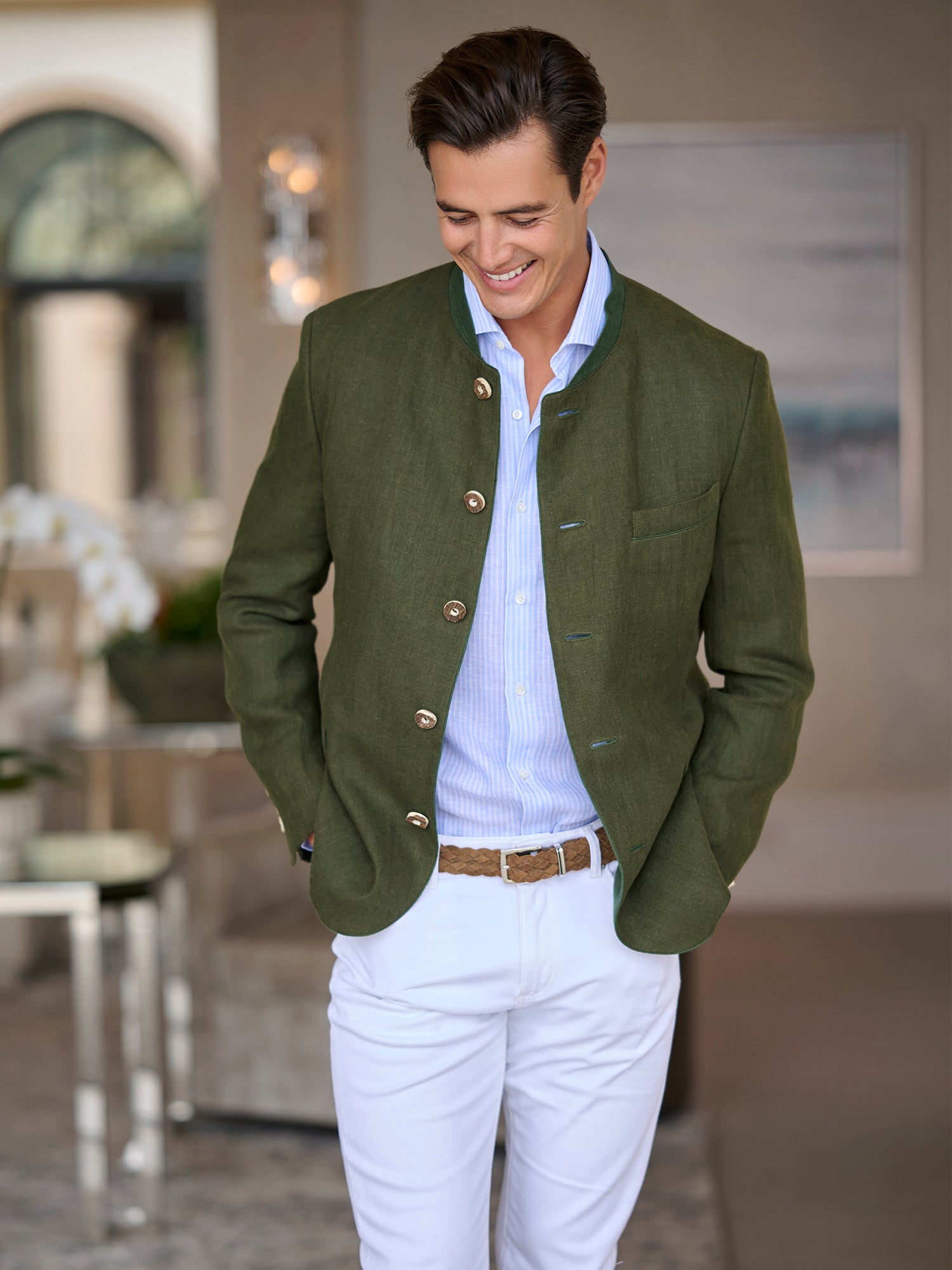 Stripe Linen Shirt – Gorsuch