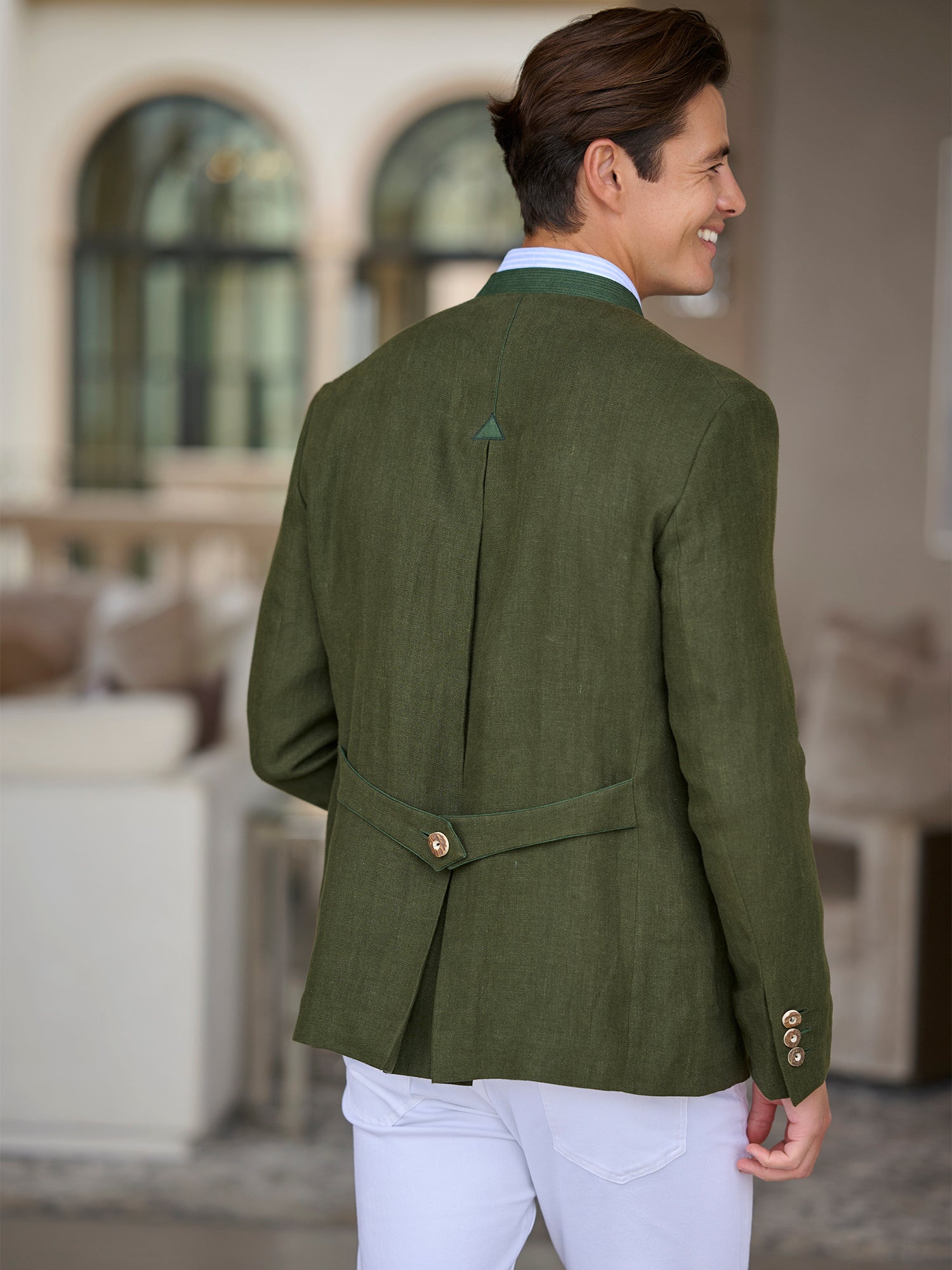 Johann Karl Linen Jacket – Gorsuch