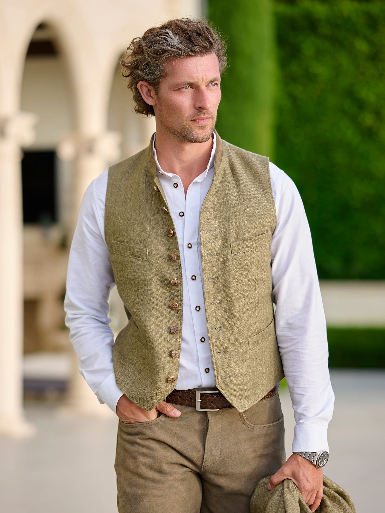 （2025ss）Theory luxe Lush Linen Vita Vest Theory luxe（セオリーリュクス）公式通販サイト