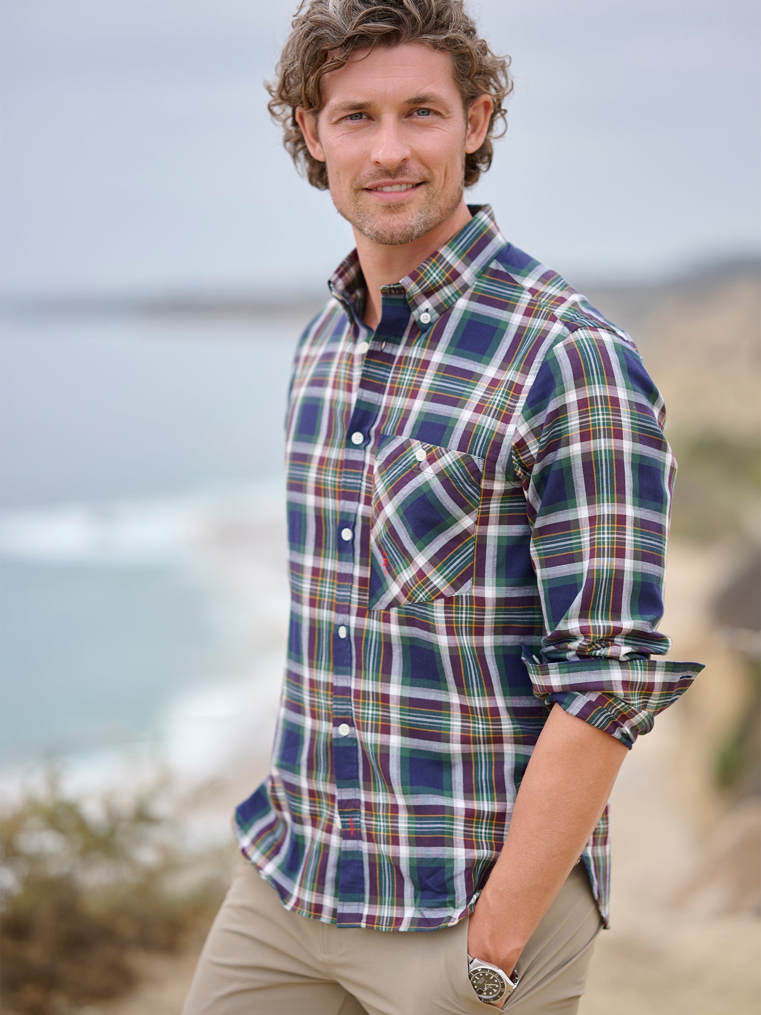 G-10 Button Down Light Flannel Shirt – Gorsuch