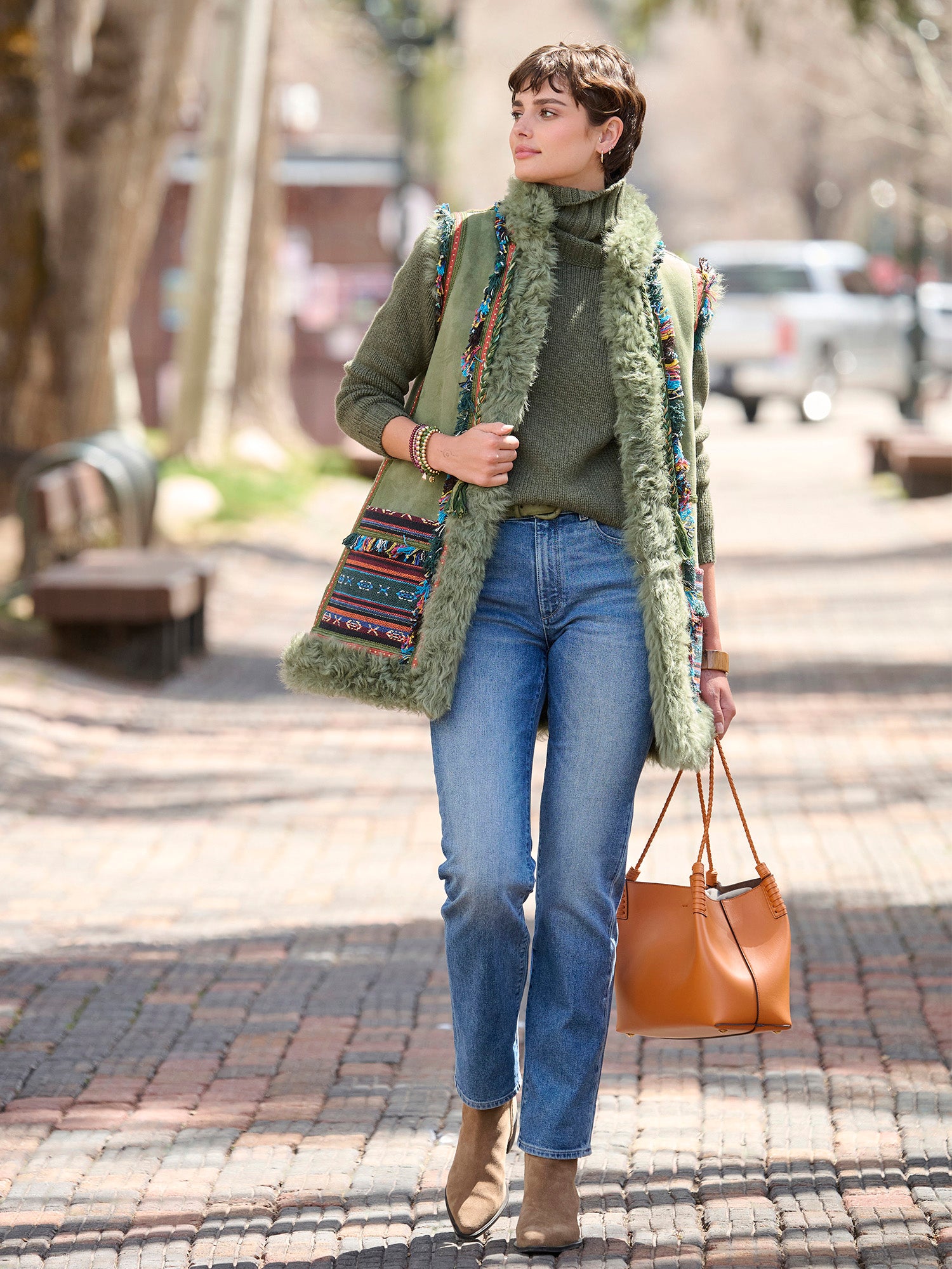 Vonda Shearling Vest – Gorsuch
