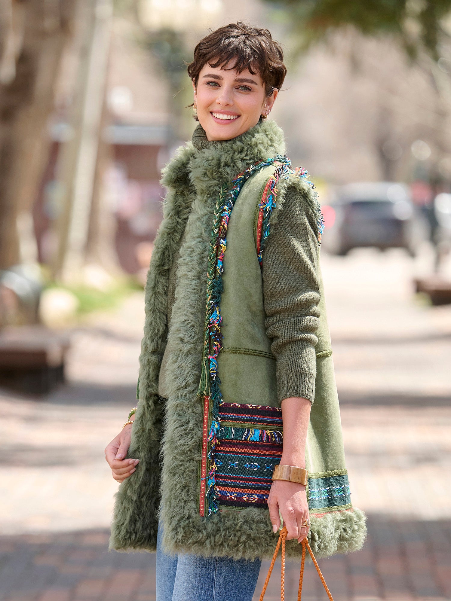 Vonda Shearling Vest – Gorsuch