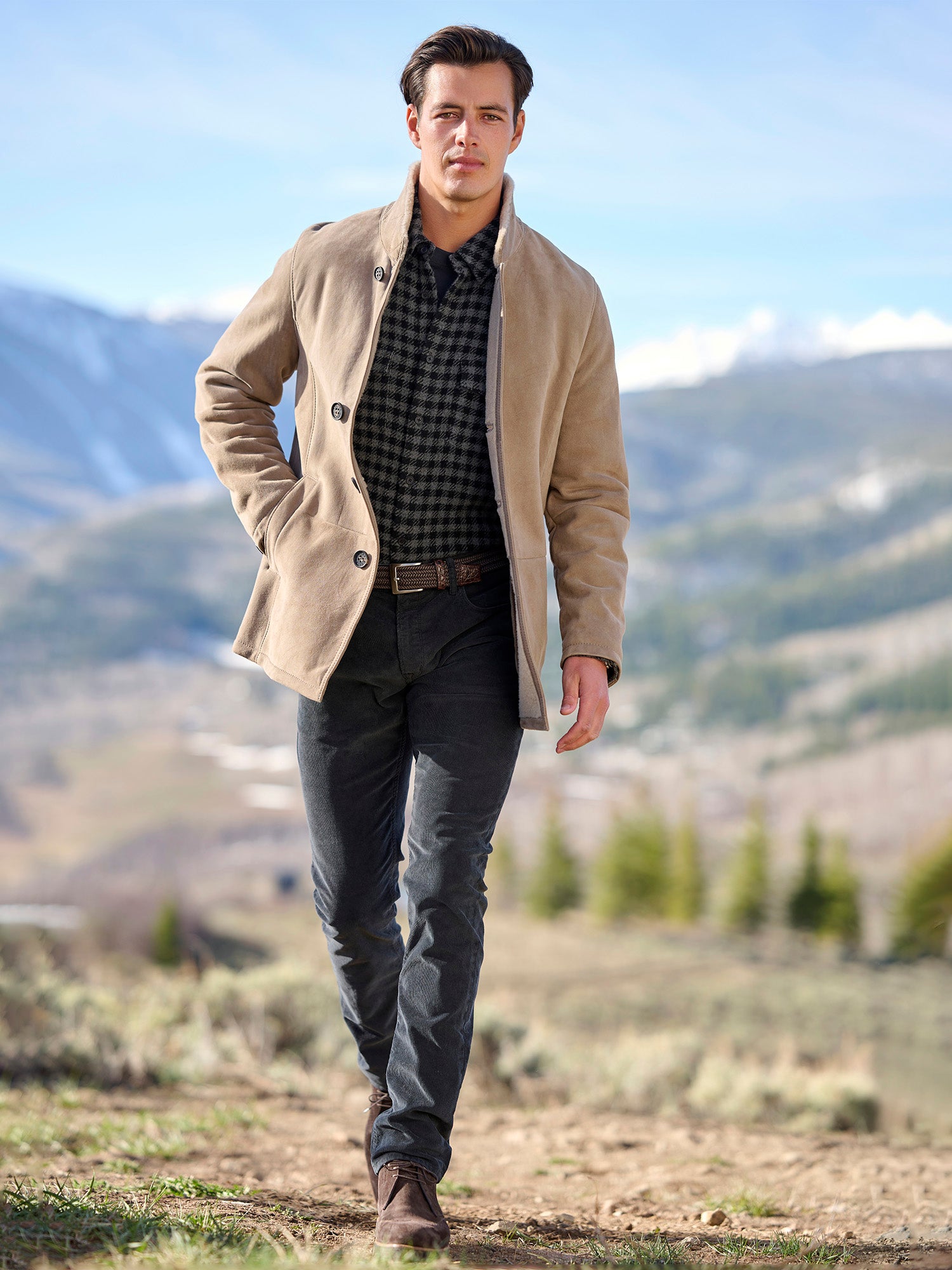 Klaus Check Cashmere Shirt – Gorsuch