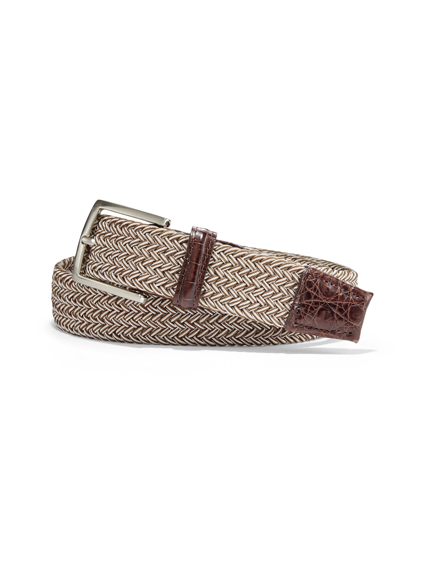 Stretch Woven Belt With Croc Tabs – Gorsuch
