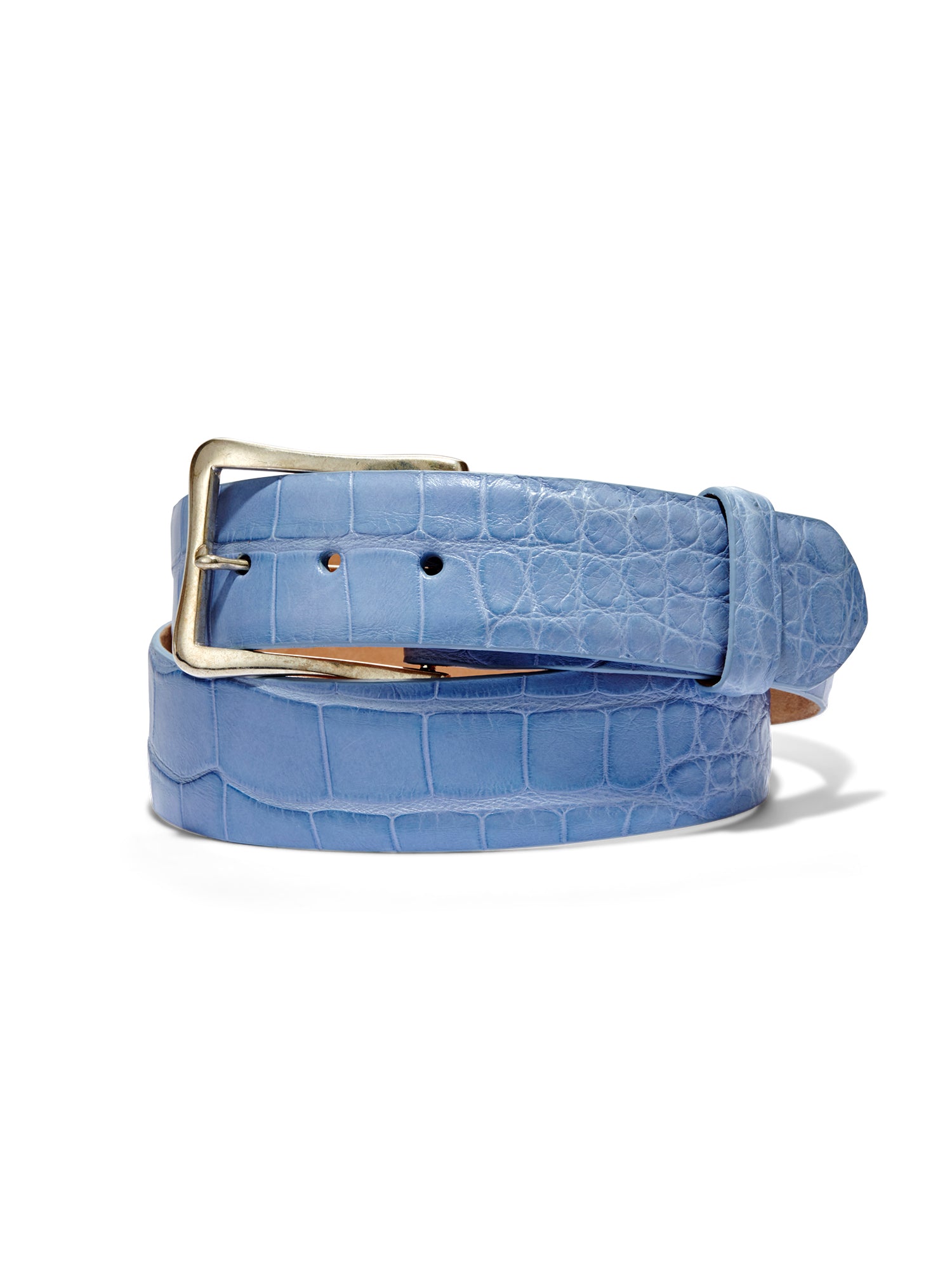 Cheri Gator Belt With Silver Buckle – Gorsuch