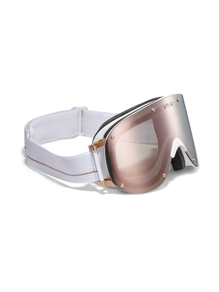 Yniq Model Four White Gold Goggle