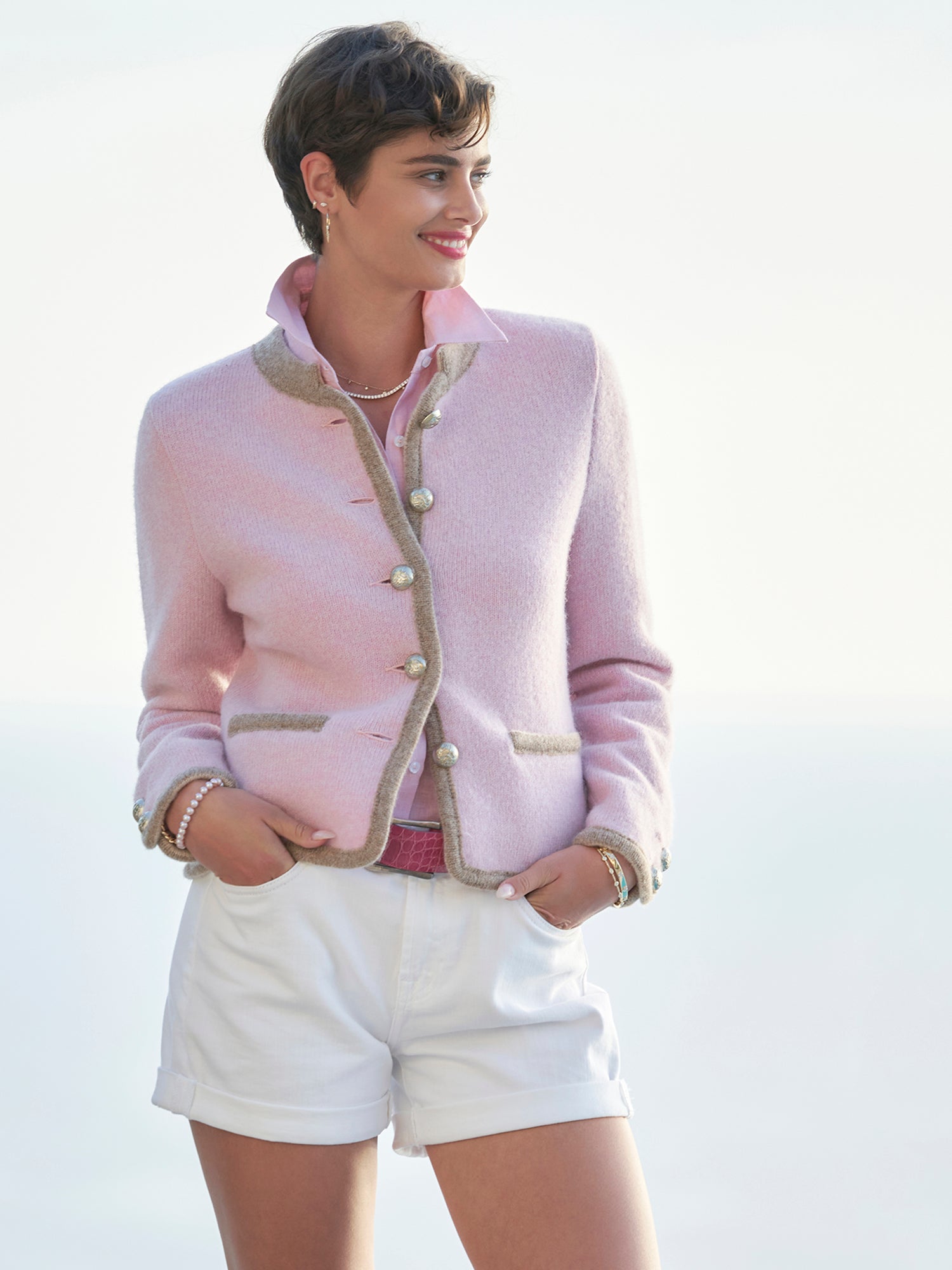 トップス NICENESS SERGE Limited BORO CARDIGAN M Solid Twisted Knit Cardigan- Four Colors — DazzleBar
