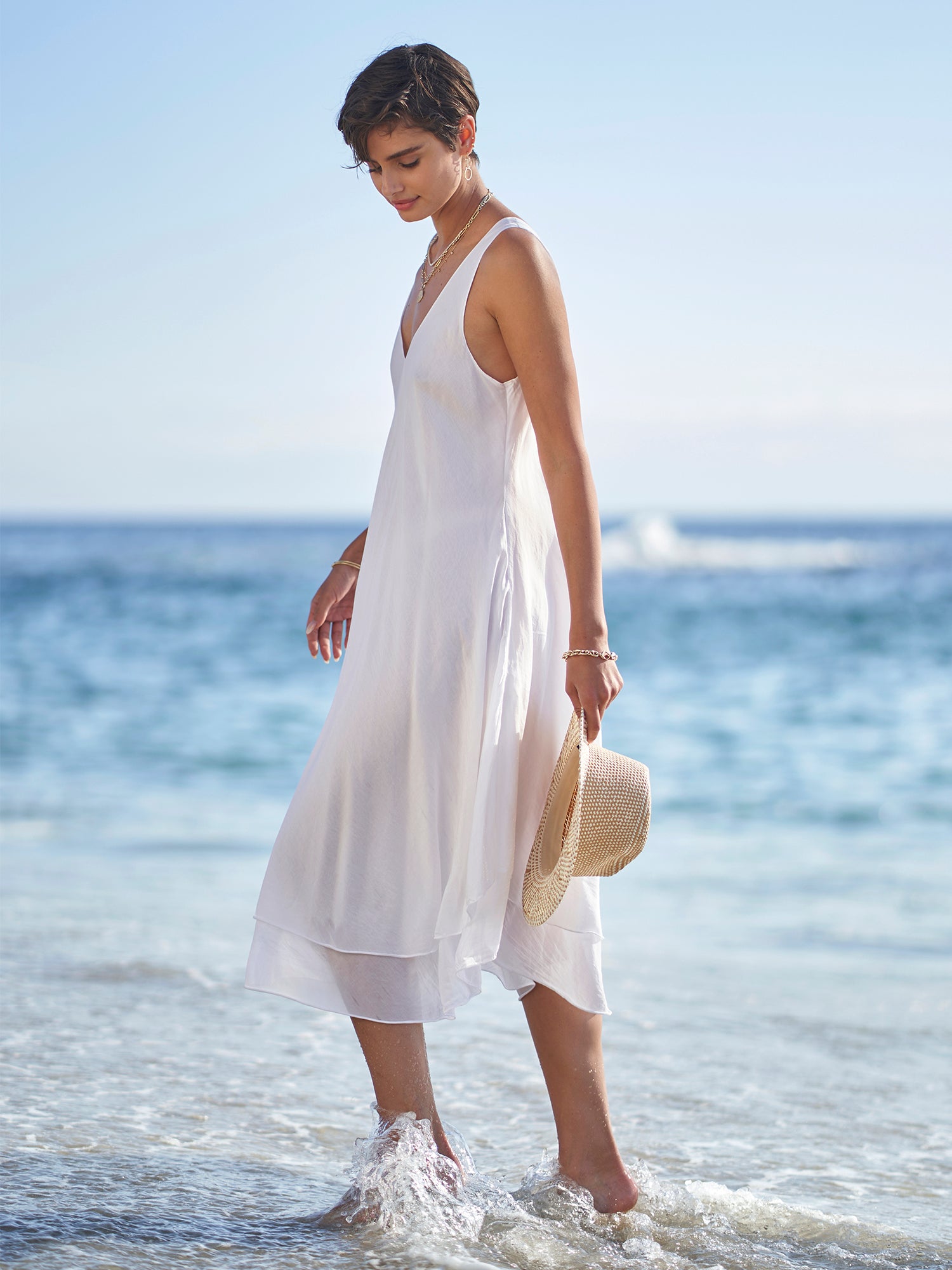 Andi Cotton Silk Dress – Gorsuch