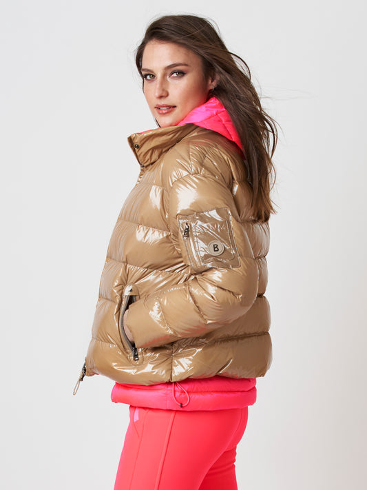 Lizzy Laqué Down Ski Jacket