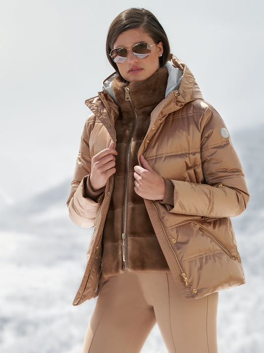 Ania Sport Satin Down Ski Jacket