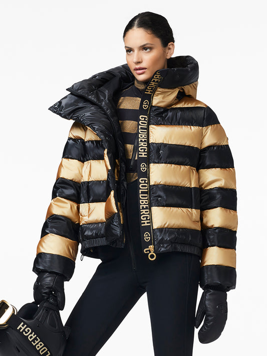 Dazzle Stripe Ski Jacket