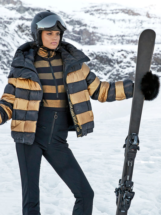 Dazzle Stripe Ski Jacket