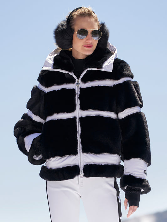 Paola Faux Fur Ski Jacket