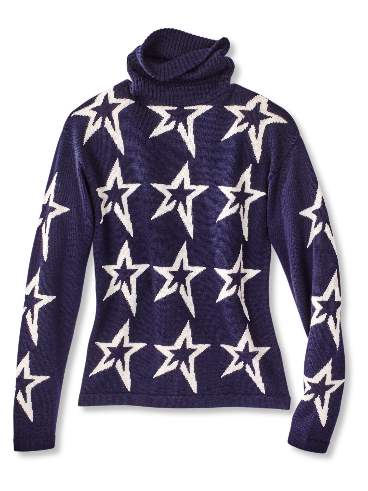Star Dust wool turtleneck sweater