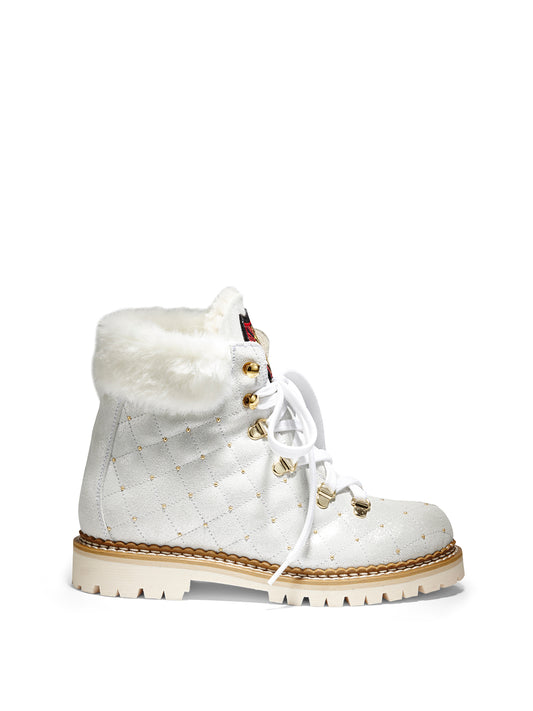 Colby Quilted Suede Hiker Boot