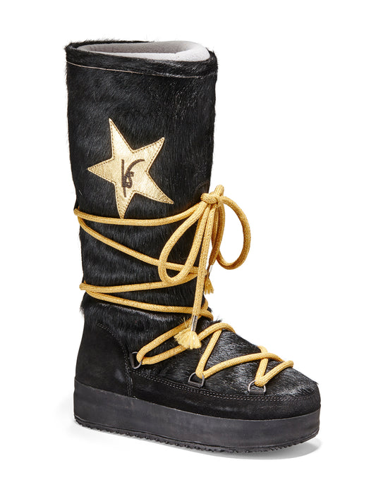 Star Lace Up Boot