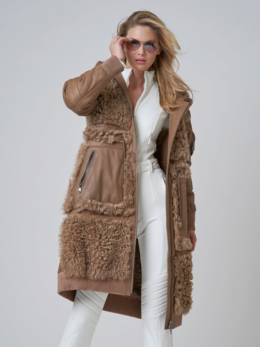 Zoya Shearling Coat