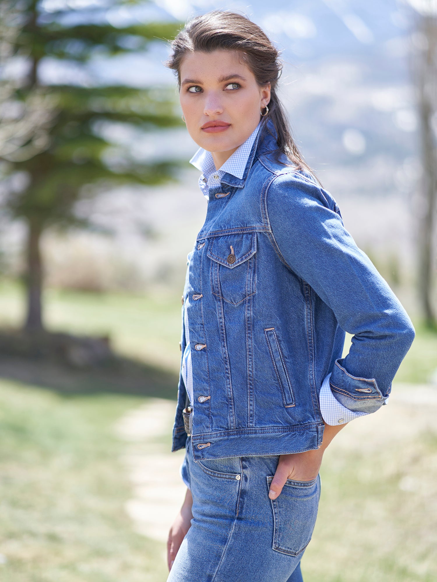 MID BLUE DENIM