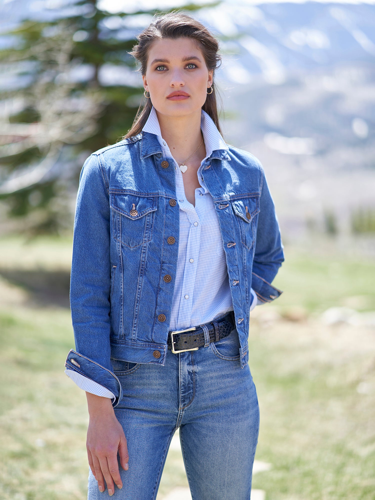 MID BLUE DENIM
