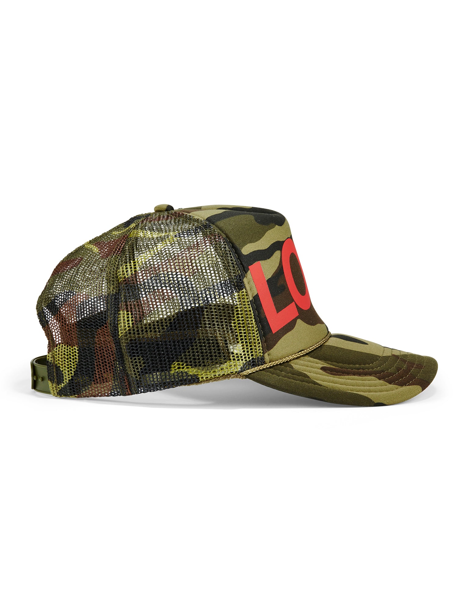 OLIVE CAMO RED