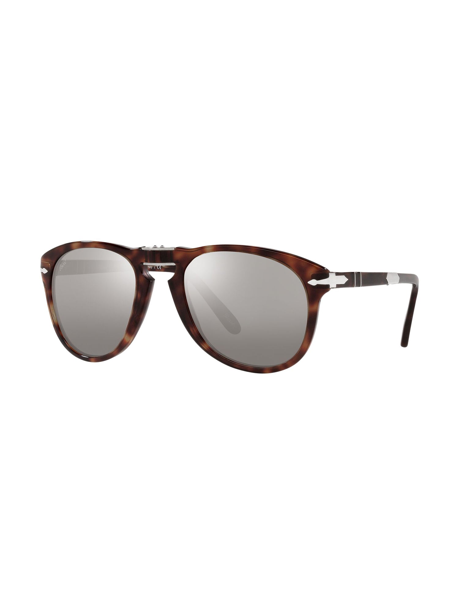 Persol Folding Polarized Keyhole Sunglasses - Brown