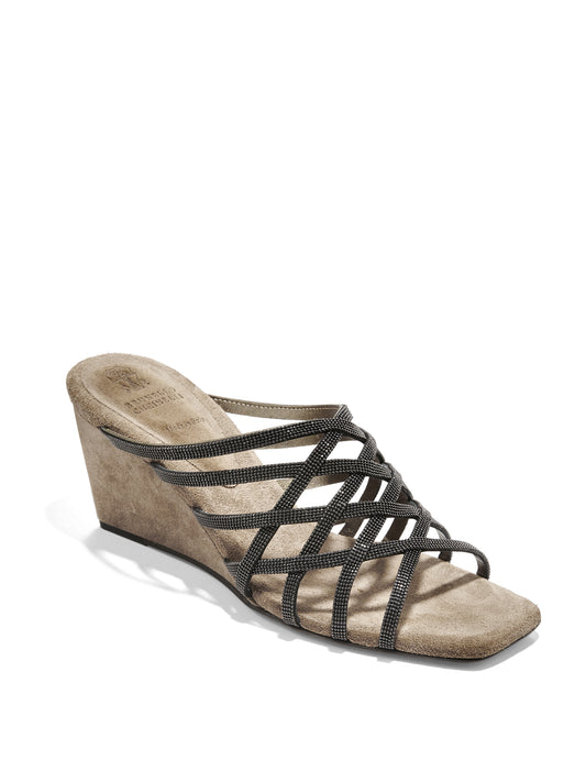 Monili Wedge Sandal