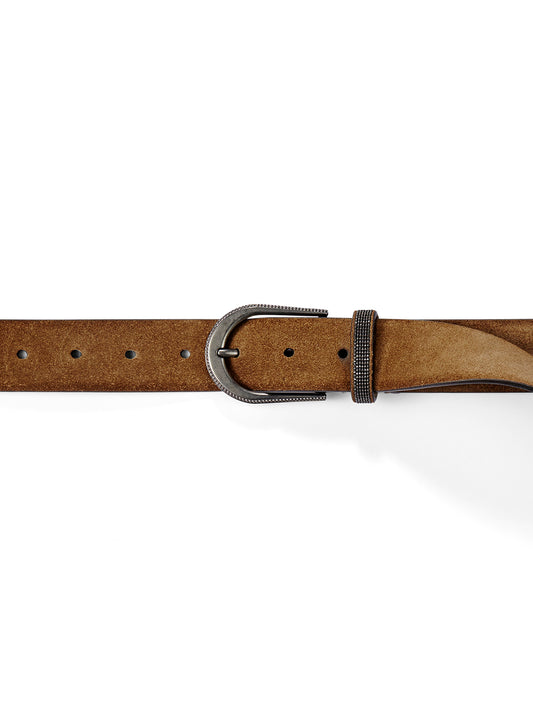 Suede Monili Belt