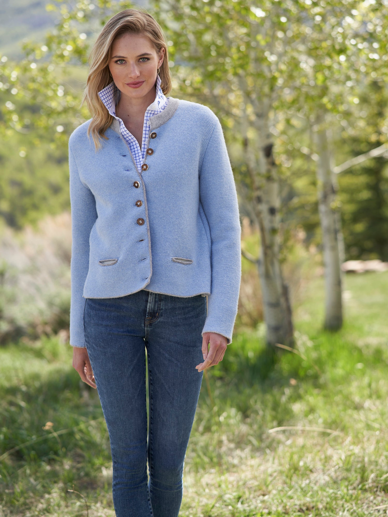 Foxey/Lady Bow Cardigan/38/ネイビー Tie Front Cardigan – Shoptiques