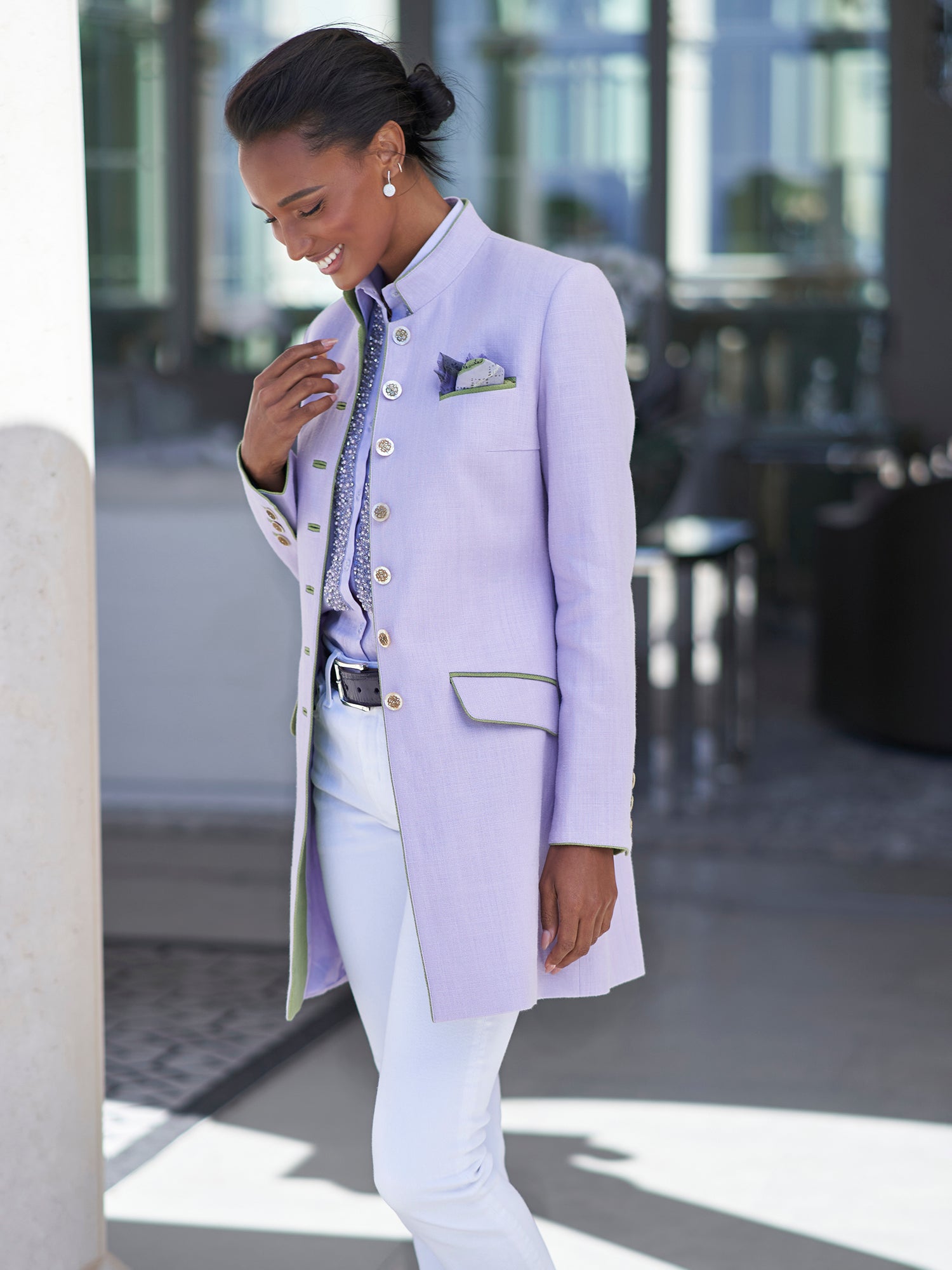 Hanna Linen Jacket – Gorsuch