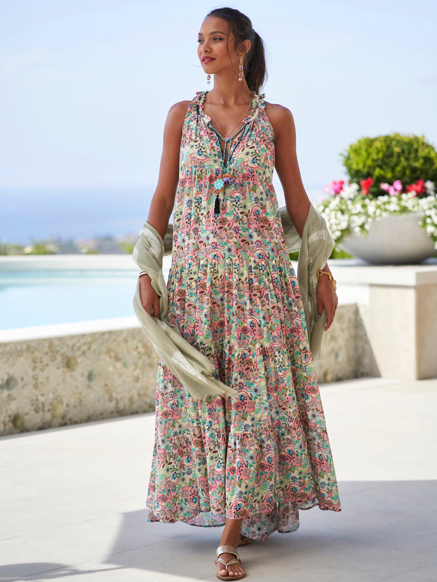 GREEN/PINK