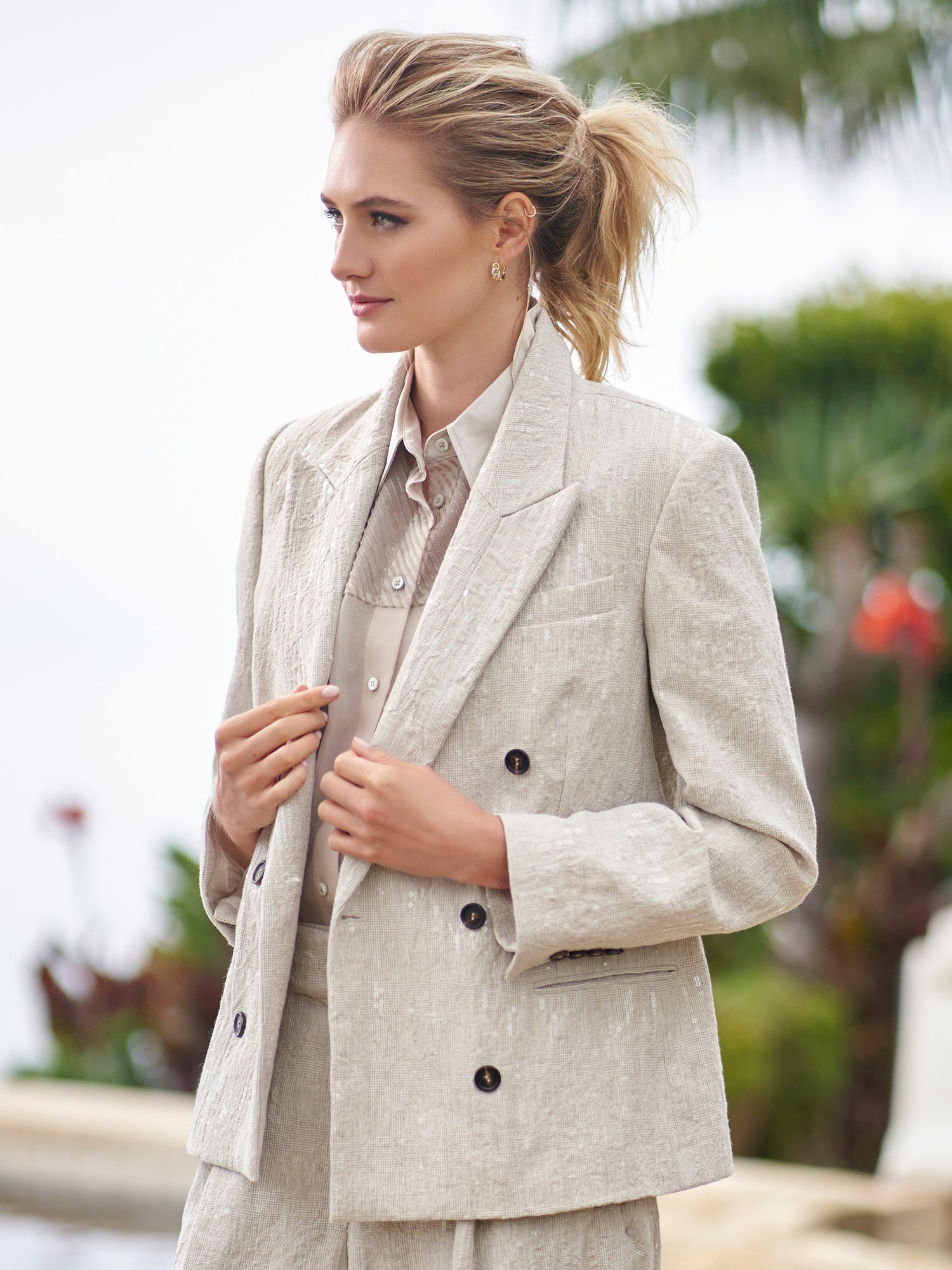 Blazer paillette on sale
