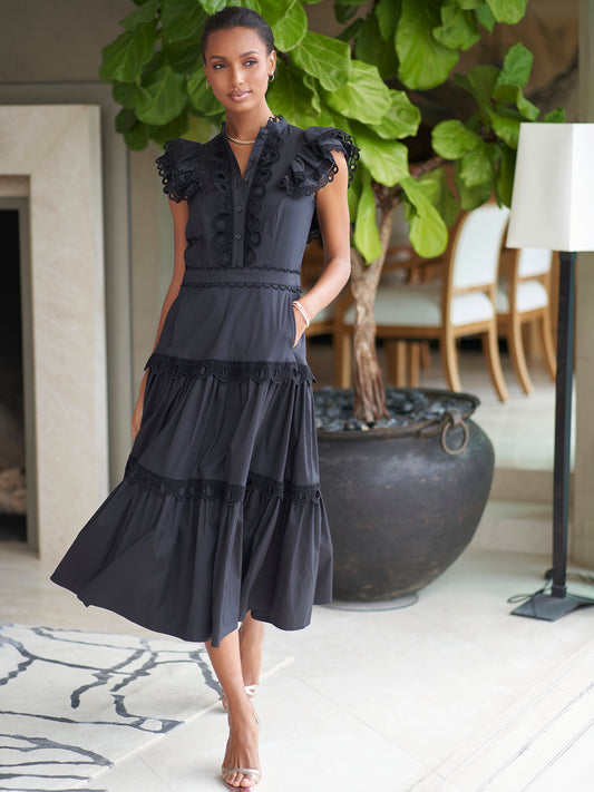 Miah Eyelet Dress
