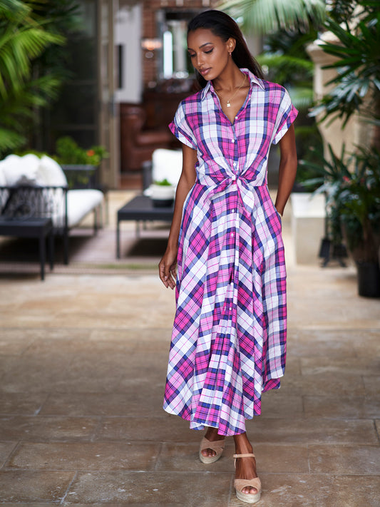 Adalyn Summer Madras Dress